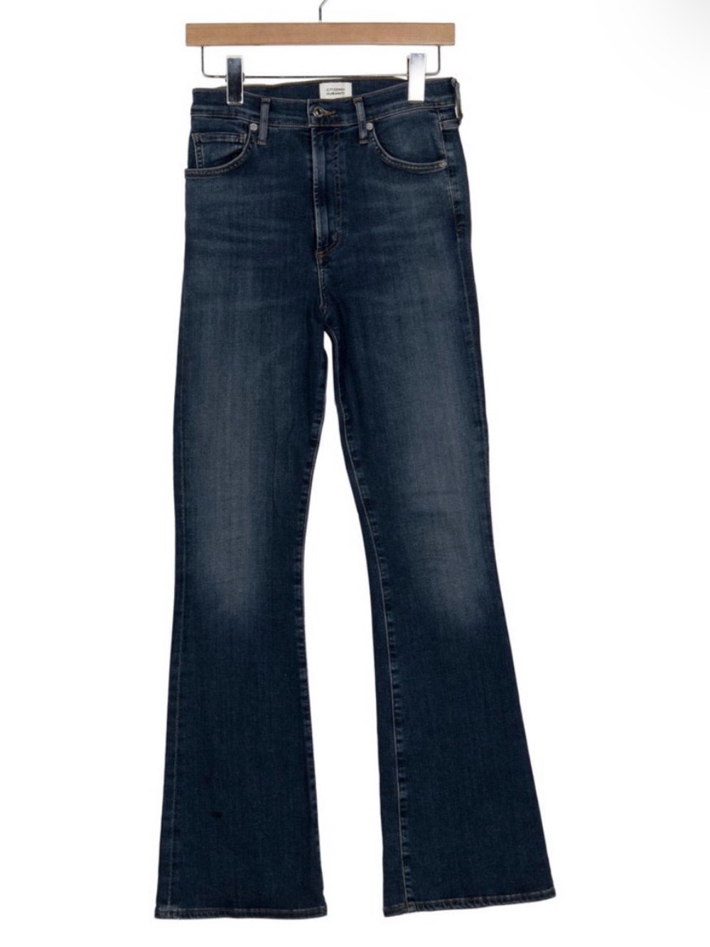 Citizens of Humanity High-Rise Flare Jeans - Dark Blue 27
